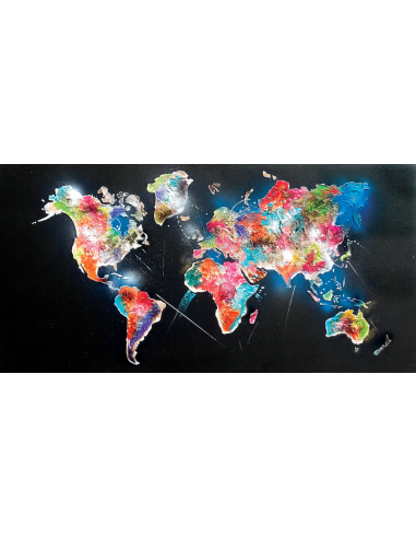 Tableau Carte du monde