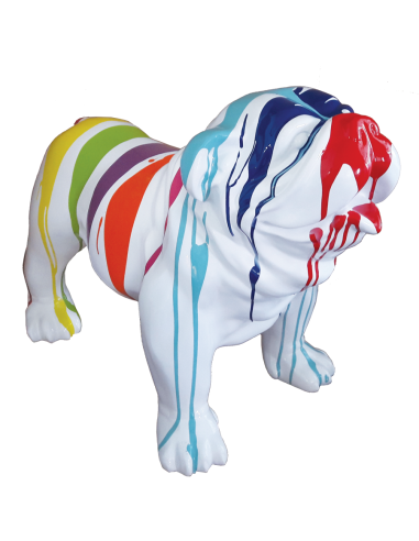 Sculpture BullDog Multi-color