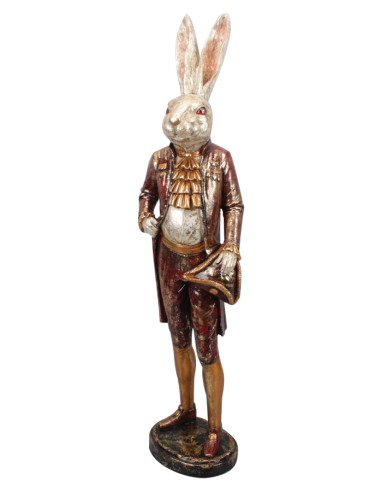 Statue Lapin Aristocrate